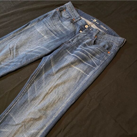 7 For All Mankind Men's Denim Jeans 33/33 - Picture 2 of 8